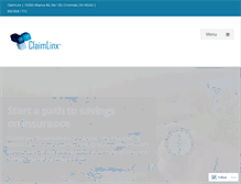 Tablet Screenshot of claimlinx.com
